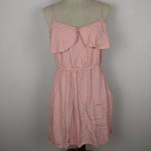 Powder Pink Fit n Flare Dress with Pockets
